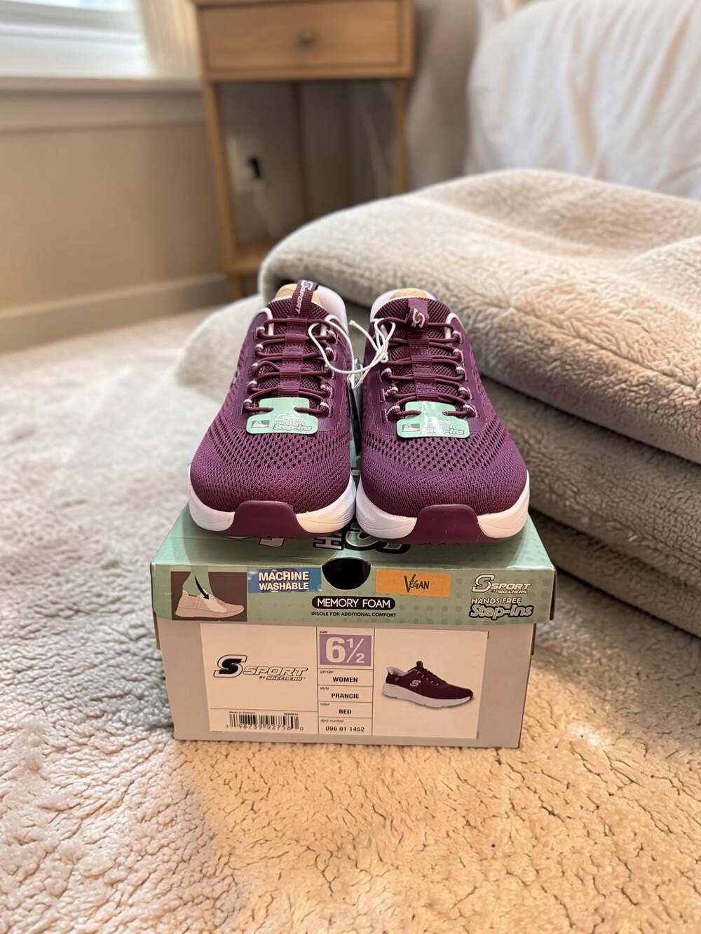 S Sport by Skechers Prancie Hands Free Step-Ins Women's Size 6.5